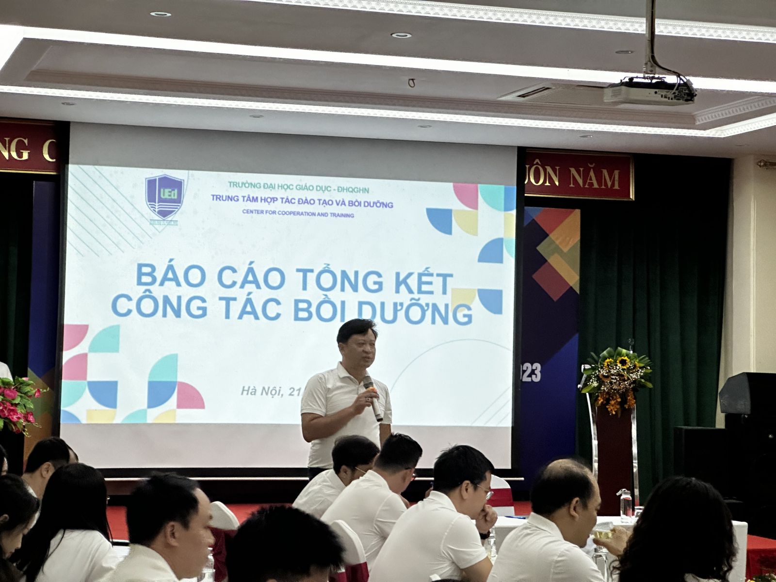 Hội nghị Tổng kết công tác đào tạo bồi dưỡng năm học 2022 -2023